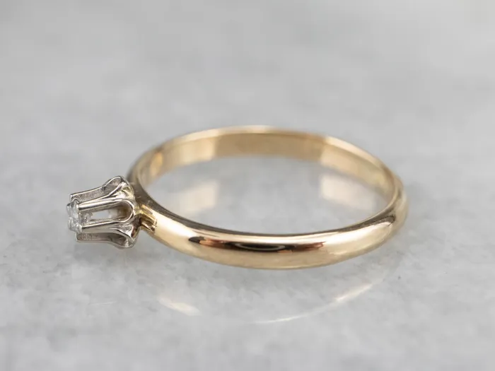 Market Square Jewelers Rings Buttercup Diamond Solitaire Engagement Ring